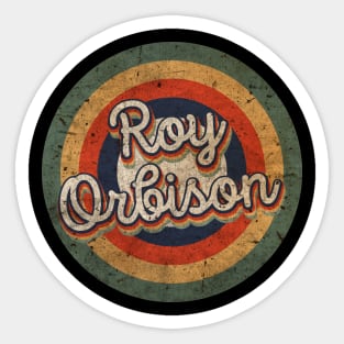 Roy Name Personalized Orbison Vintage Retro 60s 70s Birthday Gift Sticker